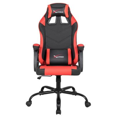 China Cooling Custom Comfortable Luxury Red Racing Silla Gamer PC Gaming Swivel Gaming Chair Gamer for sale