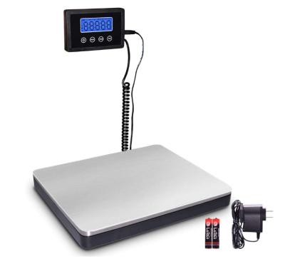 China High Precision Hotel Transport Scale 360 ​​lbs, Heavy Duty Stainless Steel Postal Scale, with Timer/Holder/Tare for sale