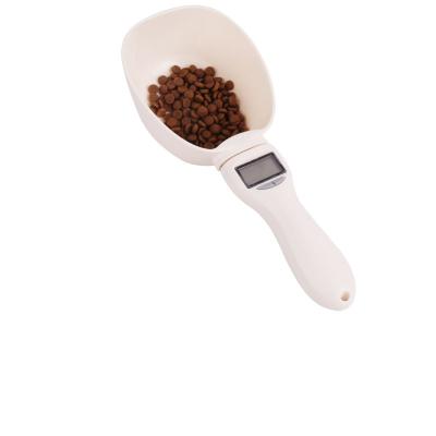 China Electric Cat Food Spoon Scale Manufacturers Wholesale Dog Food Weighing Spoon Scale Pet Doser 800g/1g Household Cooking Electronic Scale for sale