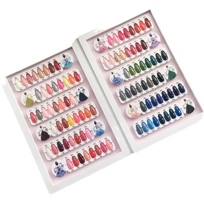 China Finger Nail Box Lots of Books Colored Fingertip Catalog New for sale