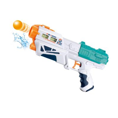 China Amazon Hot Sale Plastic Shooting Gun Toy 2 In Water Gun Ball 1 Soft Toys For Children for sale