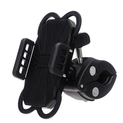 China Universal ABS Anti-shake Bike Handlebar Cell Phone Mount Holder for sale