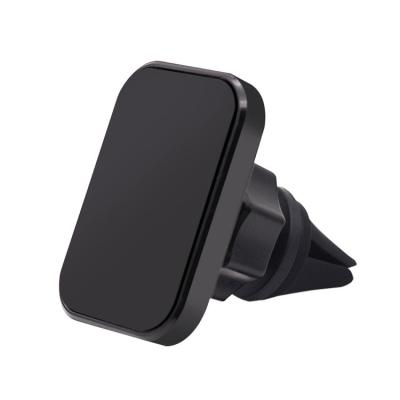 China New Rectangular Universal Shape ABS Air Vent Mount Phone Mount Holder 360 Rotation Magnetic For Mobile Phones Tablets GPS for sale