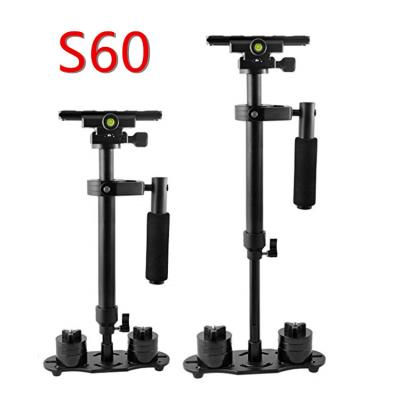 China Professional S60 Mini Handheld Camera Stabilizer For 3 Kg Camcorder Digital Camera for sale