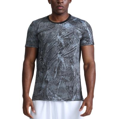 China 2022 Anti-wrinkle mens GYZ sports O-neck yoga shorts sleeve top yankees sports t-shirt plus size for sale