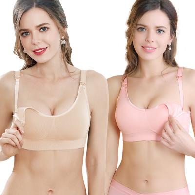 China Anti-Allergy Sports Women's Adult Nursing Lift Up Bra For Nursing Mothers Ladies Ladies Sex Maternity Seamless Nursing Bra for sale