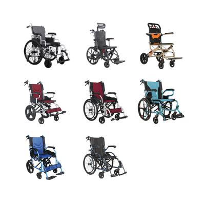 China Physical Therapy High Quality Aluminum Rehabilitation Equipment wholesale Aluminum wheelchair lightweight foldable manual wheelchair for sale