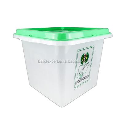 China 40L Sustainable Election Ballot Box / Plastic Ballot Box With Security Seals for sale