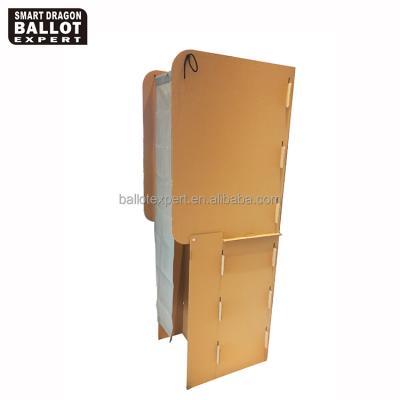 China Cheap Outdoor Election Voting Booth Display Cardboard Election Table for sale