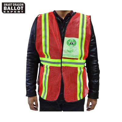 China Water Proof Hot Selling Election Campaign Supplies Reflective Jacket High Visibility Safety Vest for sale