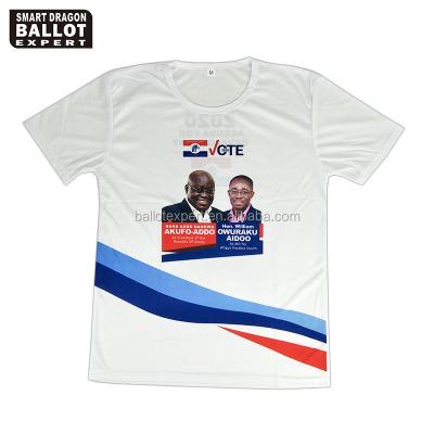 China State Election Vote Campaign Propaganda Anti Shrink High Quality T-Shirt for sale