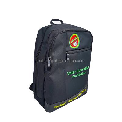 China Waterproof Voter Education Bag Election Backpack Voting Backpack Voter Backpack for sale