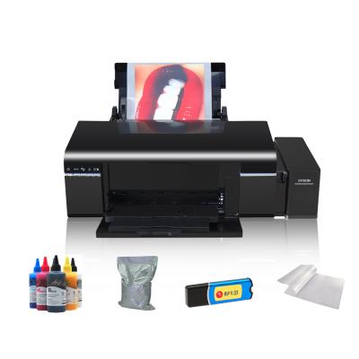 China Hot Selling Hotels A4 L805 Digital Transfer Film Printing Machine T-shirt DTF Printer for sale