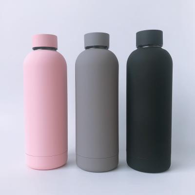 China Amazon Business Hot Sale 500ml Double Wall Stainless Steel Vacuum Insulated Water Bottle for sale