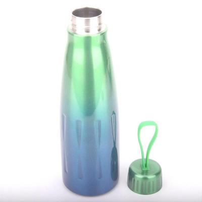 China Sustainable New Product 380ml Double Wall Stainless Steel Vacuum Reusable Custom Water Bottle for sale