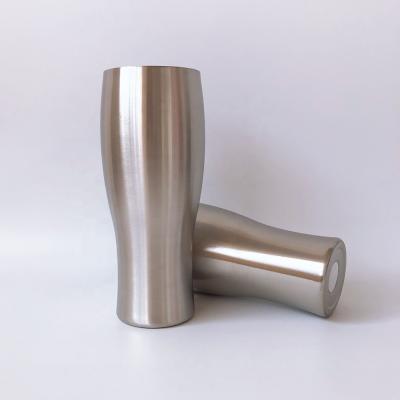 China 450ml Double Wall 304 Stainless Steel Travel Mug Viable Beer Tumbler Pint Mug Cup for sale