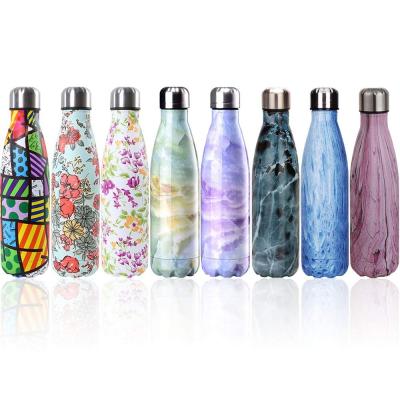 China Sustainable Hot Sale 500ML Dual Metal Wall Insulated Smart Water Bottle Eco - Friendly for sale