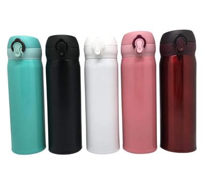 China China16oz Stainless Steel Water Thermos PORTABLE Vacuum Flask With A Flip Top Lid BPA Free for sale