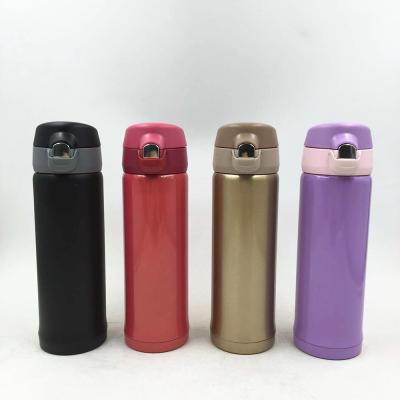 China 450ml Double Wall Stainless Steel Style Vacuum Flask And Thermoses Bottle PORTABLE for sale