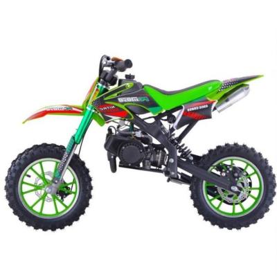 China Hot Sale Kids Gasoline Bikes 49cc Mini Dirt Bike Mini Pit Bike Front:2.5-10 Rear:2.5-10 for sale