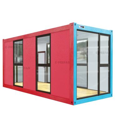 China Fast construction newest design hotel container house prefabricated house price for sale