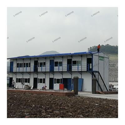 China 2 bedroom container house prefab home sandwich panel expandable container house for sale