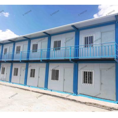 China Economic Cheap Small Cabin One Bedroom Sandwich Panel Tiny house Prefab prefabricated House for sale for sale