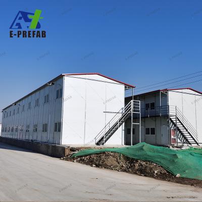 China custom prefab sandwich panel prefabricated house building durable and safe larger space unique modular homes for sale