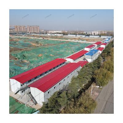 China Pre Fabricated Houses Sandwich House Prefab Design in Low Cost Galvanized Steel Frame for sale