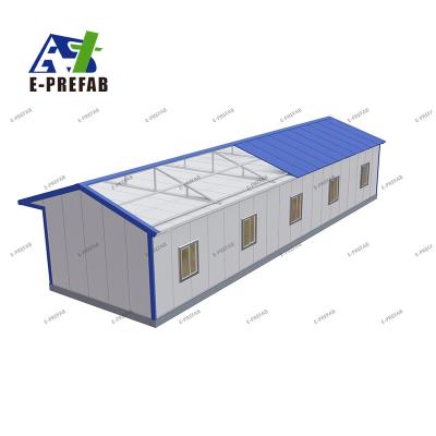 China Economic Small Cheap Cabin One or Two Bedroom Sandwich Panel Tiny house Prefab prefabricated House for sale for sale