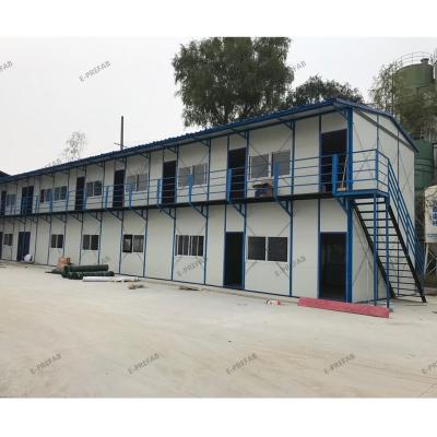 China Economic prefabricated Houses Simple dormitory two bedroom sandwich Panel Tiny house prefab house for sale