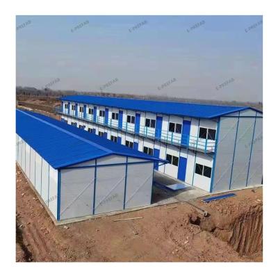 China Low Cost Prefabricated House Light Steel Frame Building prefab home for sale