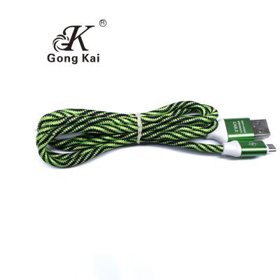 China Strong durable a variety of styles and features high quality customization types braided micro usb cable for sale