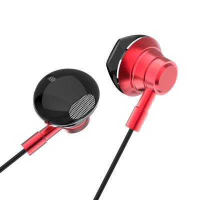 China Metal Wire Perfect Sound Controlled Play In Ear Headphones Subwoofer In Computer PC Line And Mobile Phone Headset In Ear for sale