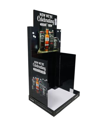 China Eco-friendly Cosmetics Cardboard Display Rack For Tomato Chips High End Promotional Cardboard Display Rack For Chips for sale