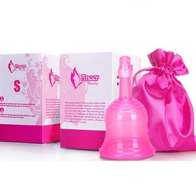 China Wholesale Reusable Easy in Carry Travel Case Organic Menstrual Menstrual Copa Cup for sale