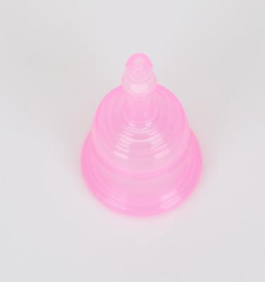 China 100% Medical-grade Reusable Menstrual Organic Silicone Menstrual Cup 100% Silicone Copa Menstrual Cup for sale