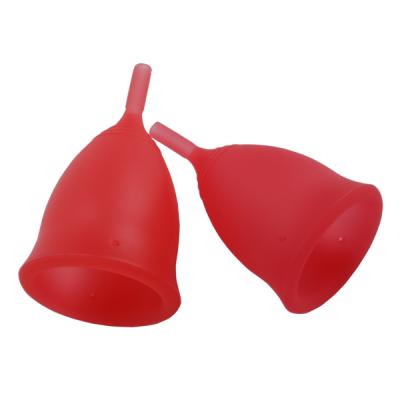 China 100% Organic Medical Grade Silicone Soft Washable Menstrual Cup Female Menstrual Cups for sale