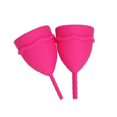 China Lady Menstruation Best Organic Wholesale Medical Silicone Sports Menstrual Cup for sale