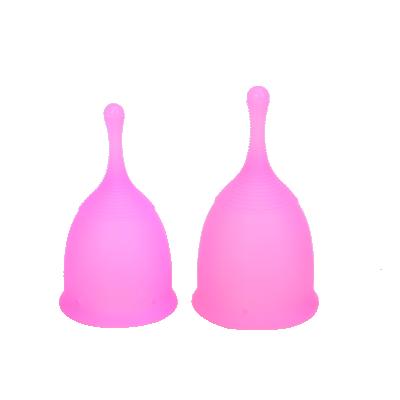 China Madame Organic Copa Menstrual CE Certified Reusable Medical Silicone S/L Menstrual Cup for sale