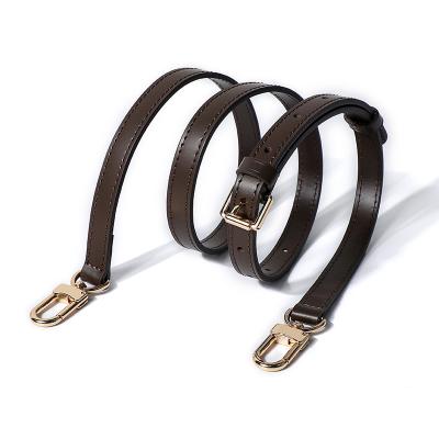 China Luxury Genuine Leather Long Shoulder Strap Handles DIY Replacement Handle For Handbag Belt Strap Bag Accessories for sale