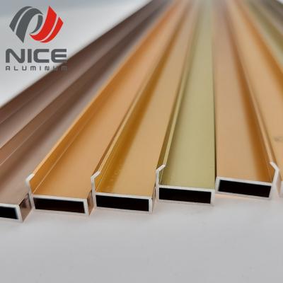 China door & Window rose ventana 6 aluminum blades golden profile perfil de aluminio Para aluminum awning frame for sale