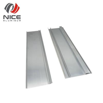 China Decorations Wood Grain Floor Edging Line Aluminum Edging Board Corner Profiles for sale