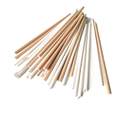 China Hot Style Disposable Colorful Biodegradable Drinking Individually Hot Style Disposable Wrapped Paper Straws for sale