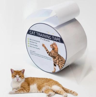 China Anti-Scratch Cat Training Tape Double Sided Sticky Tape Pet Cats Protector Guard Large 4