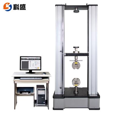 China Computer Control Hardware Electronic Extensometer Metal WDW Rubber Tensile Testing Machine for sale