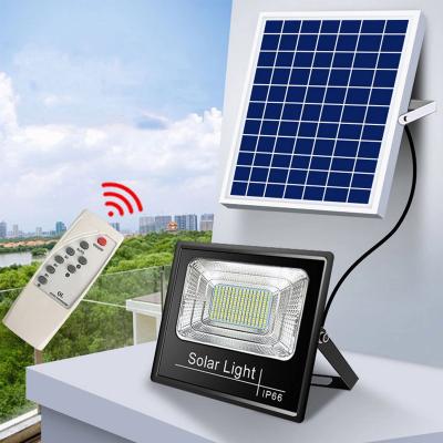 China Garden Reflector Solar Light Outdoor Waterproof Floodlight With 5M Cord Remote Control Led Solar Light Indoor Garden Yard Lamp Outdoor for sale