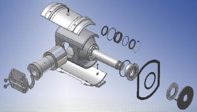 China Rongsheng F1600 mud pump crosshead assembly for sale