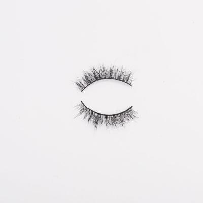 China Wholesale 100% real natural 3d mink eyelashes 10-22mm fluffy mink eyelashes for sale