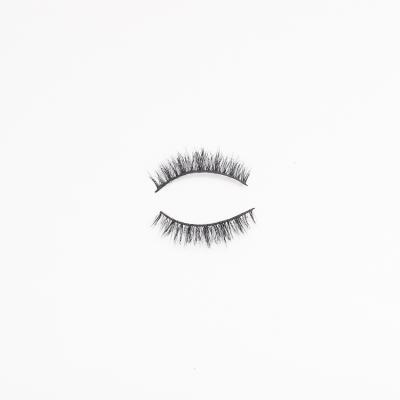 China Wholesale 10mm Natural Mink Eyelashes Eyelashes Made By Real Mink Fur Eyelashes for sale